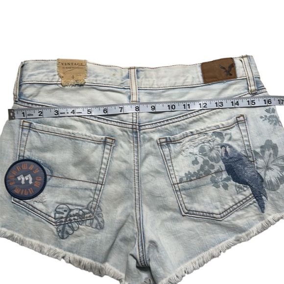 AMERICAN EAGLE Vintage Hi-Rise Festival Shorts - Picture 7 of 8